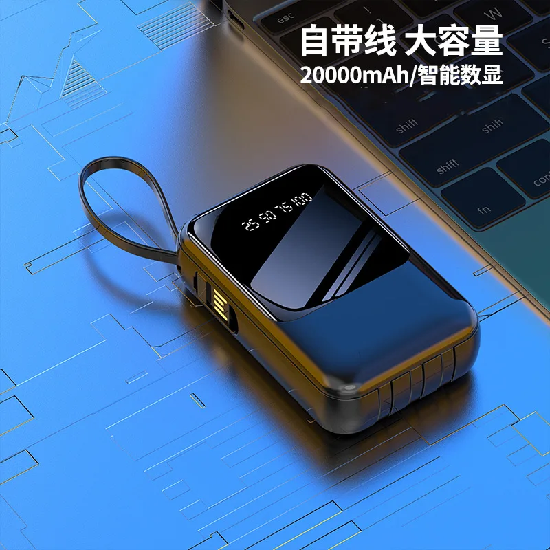 PowerBank 20000mAh 10000mAh Spare battery Portable Charger Mobile External Battery Fast charging For Camping iPhone Samsung