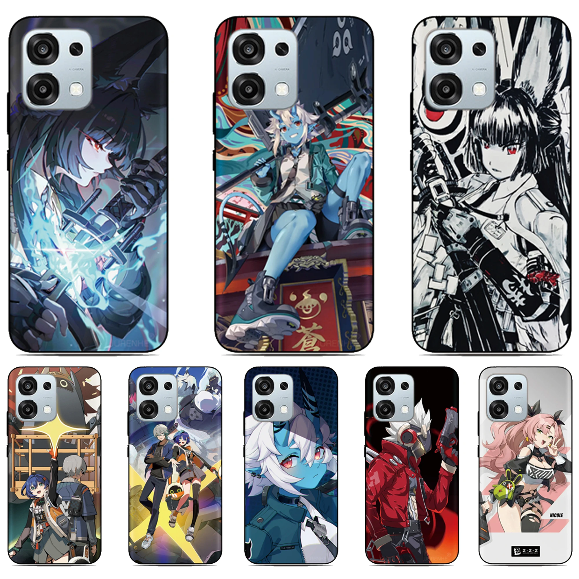 Funda para teléfono Zenless Zone Zero para TCL 60 NXTPaper 20 Pro 40 XL 50 XE 60R 5G 605 30 20 20R 10 SE A3 505 501 502 503 4G