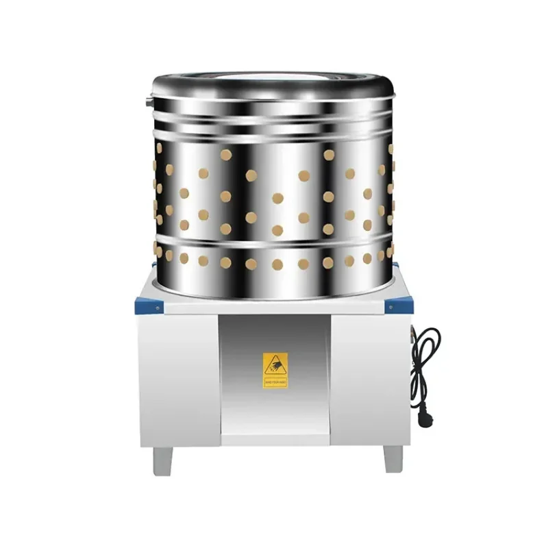 

Model CHZ-60 Stainless Steel Chicken Plucker Heavy Duty De-Feather Remover Poultry Machine With New Motor Core Component