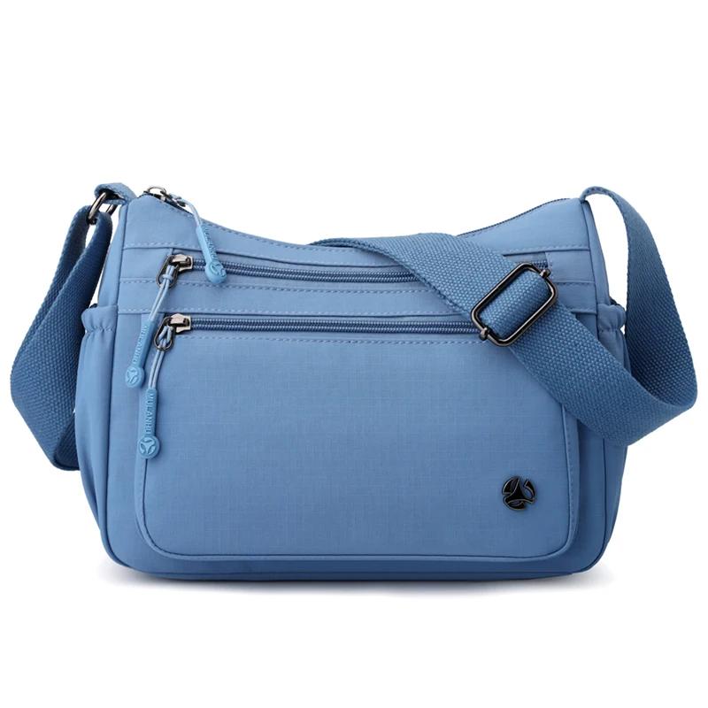 Moda wysokiej jakości torba nylonowa damska torba na ramię torebka damska damskie torby typu Crossbody lekka torba dziewczęca torebka