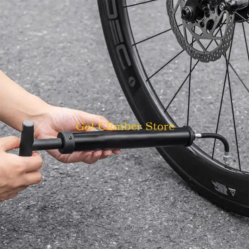 مضخات الهواء Q84C مضخات الدراجات الهوائية مع إبرة وخراطيم ومضخات يدوية فوهة #4