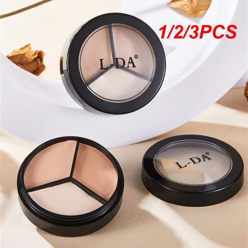 1/2/3PCS Acne Scar Concealer Fill Tear Troughs Contouring Foundation Concealer Three Color Concealer