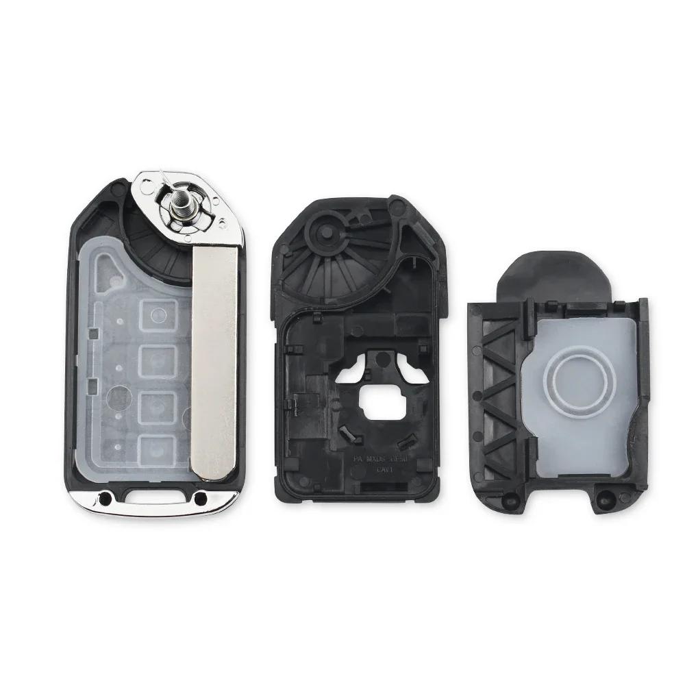 KEYYOU-funda plegable con tapa para llave remota, para Honda FIT HRV XRV VEZEL CITY CIVIC JAZZ