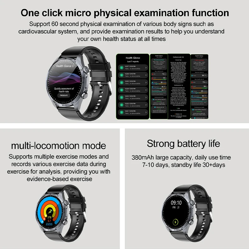 2025 New Pulse Therapy Blood - Smartwatch Online Watches For Men recension och pris