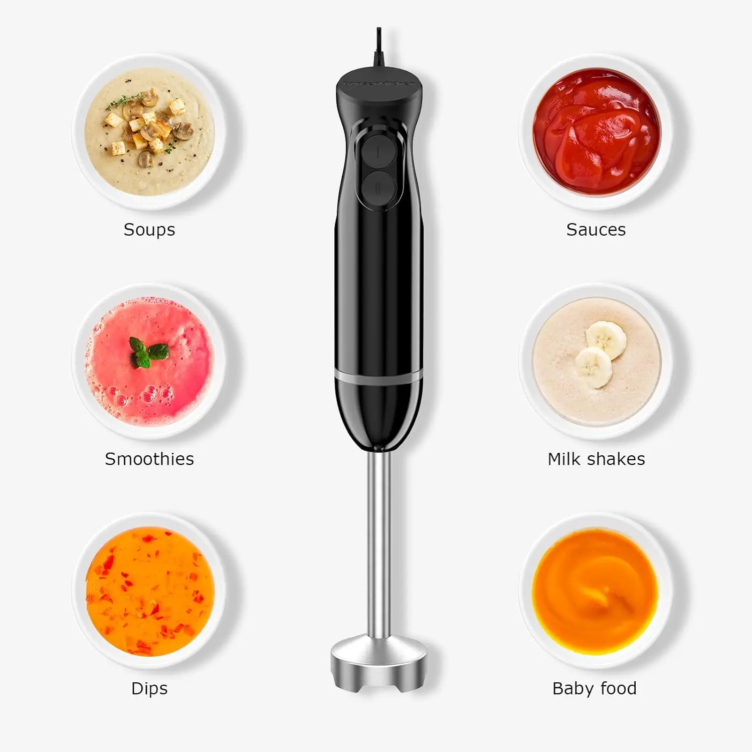 2 Speed Immersion Blender 3