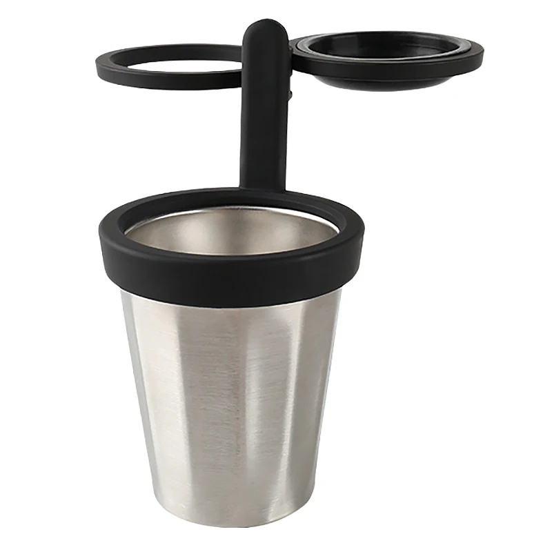 

Universal Multifunction Stainless Steel Car Cup Holder Rotatable Convient Design Drink Holder Coin Key Card