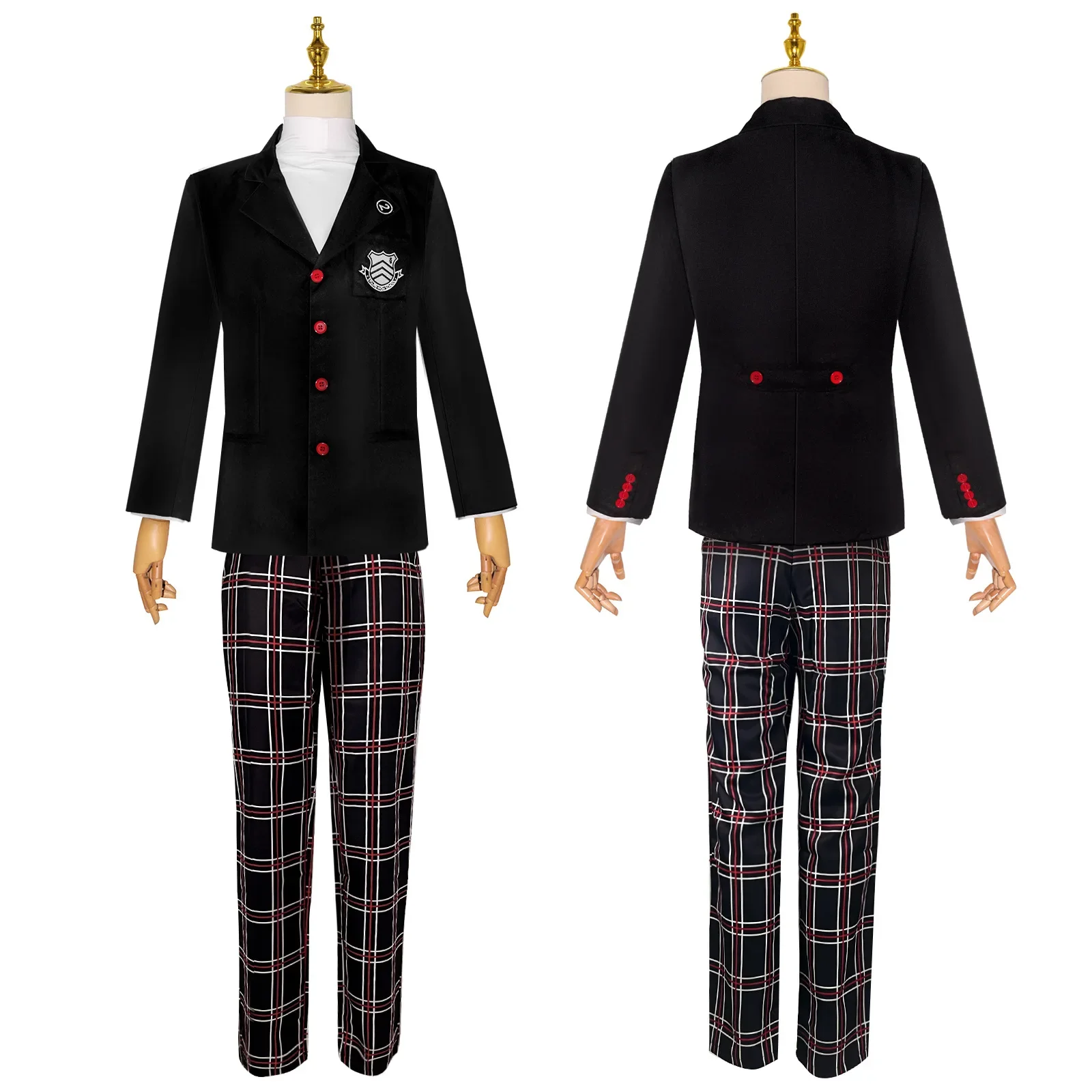 Persona 5 Fang Zexia & Yu Gong Lian cos Yu Gong Lian Campus Uniform Two Dimensional Animation Costume