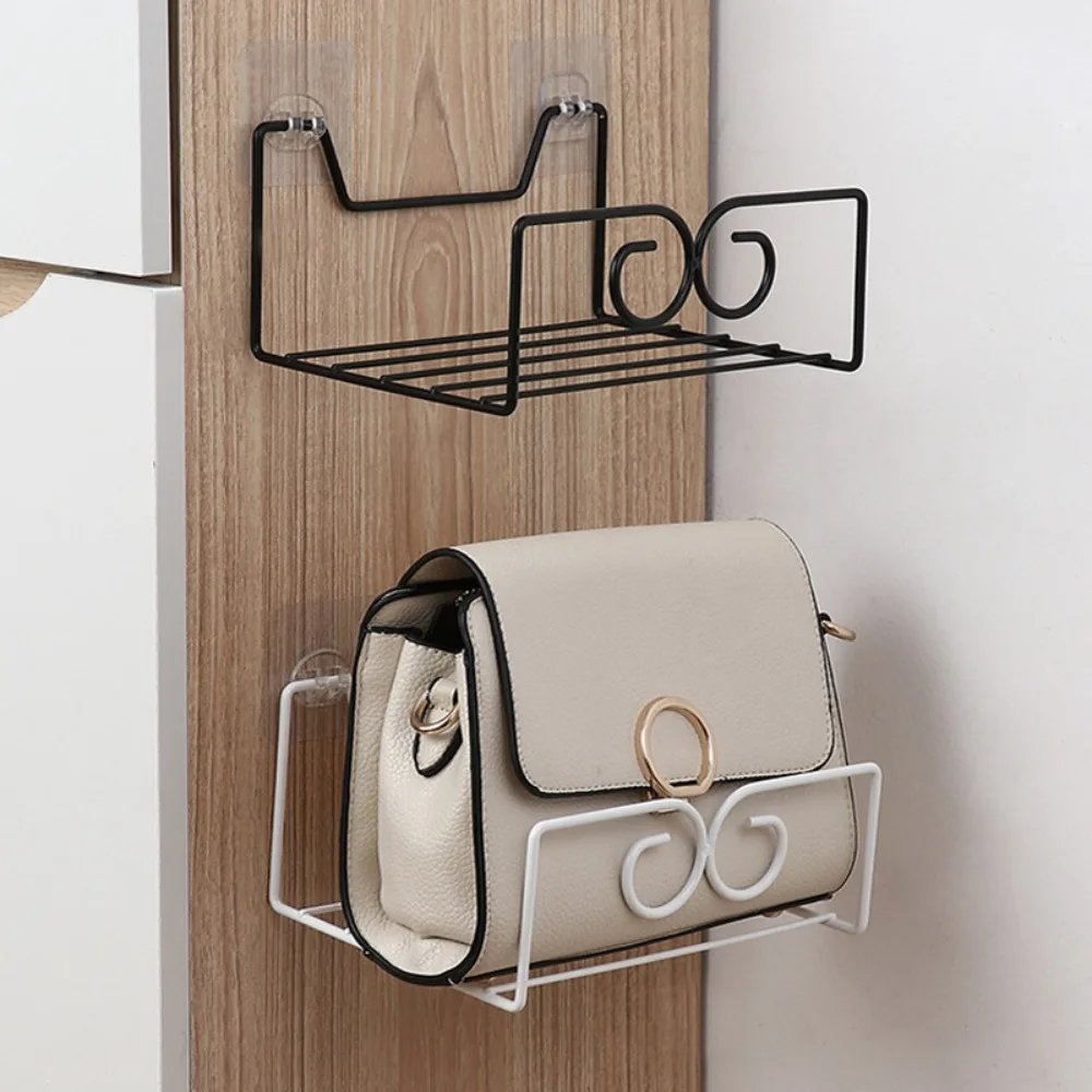 Display Handbag Organizer Stand New Useful Metal Bags Shelf Bedroom Closet Storage Bag Storage Hanging Rack