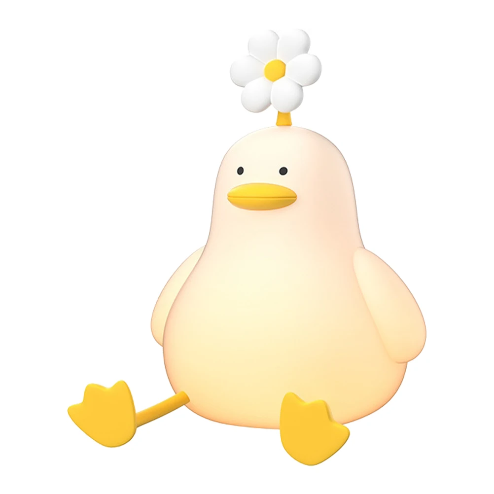 

Duck Night Light Warm White Aesthetic Bedside Lamp for Bedroom Living Room Decorative LED Lights Small Night Lights