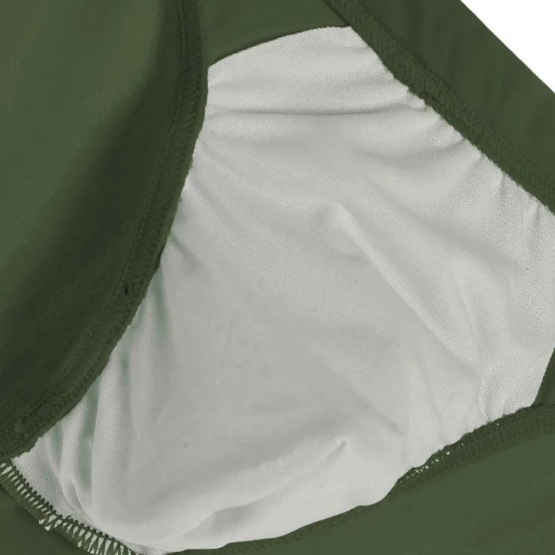 Men's swimming trunks triangular double-layer quick-drying, ice silk professional swimming trunks sports swimming shorts - view 4