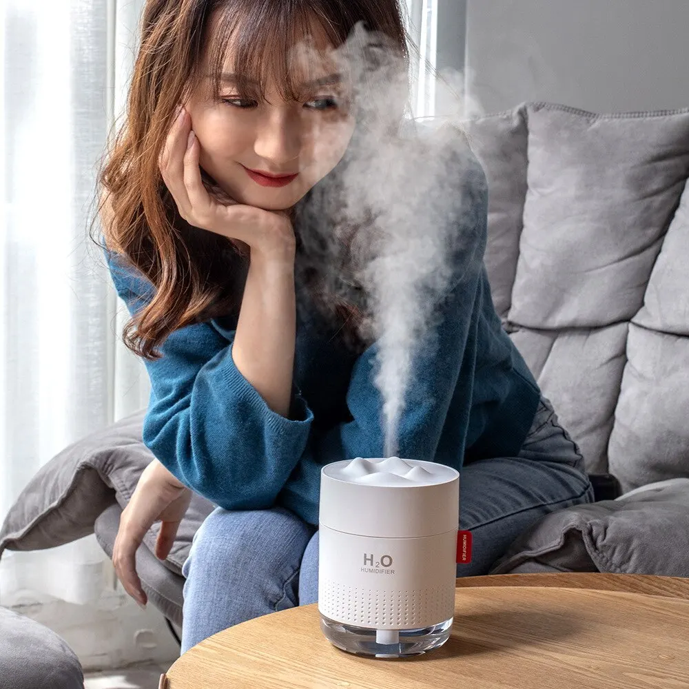 Accueil Mini Humidificateur D'air Grande Brume Humidificateur D'intérieur Deux Modes Accueil Excellence