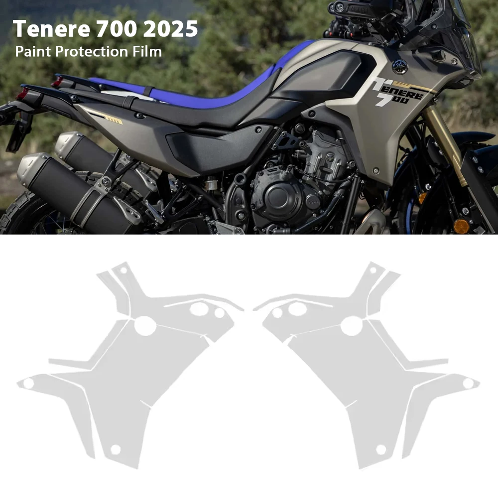 

Fits Tenere700 TPU Film Self-Healing For YAMAHA TENERE 700 2025 PPF Motorcycle Transparent Bodykit Anti-scratch Protective Film