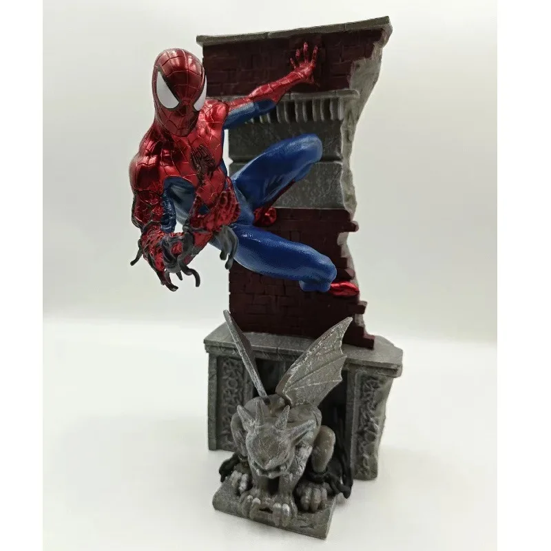 

29cm Venom Spider-Man: Climbing Pose Edition - Avengers Series Anime Figure Model Statue Collection Desktop Decoration Ornament
