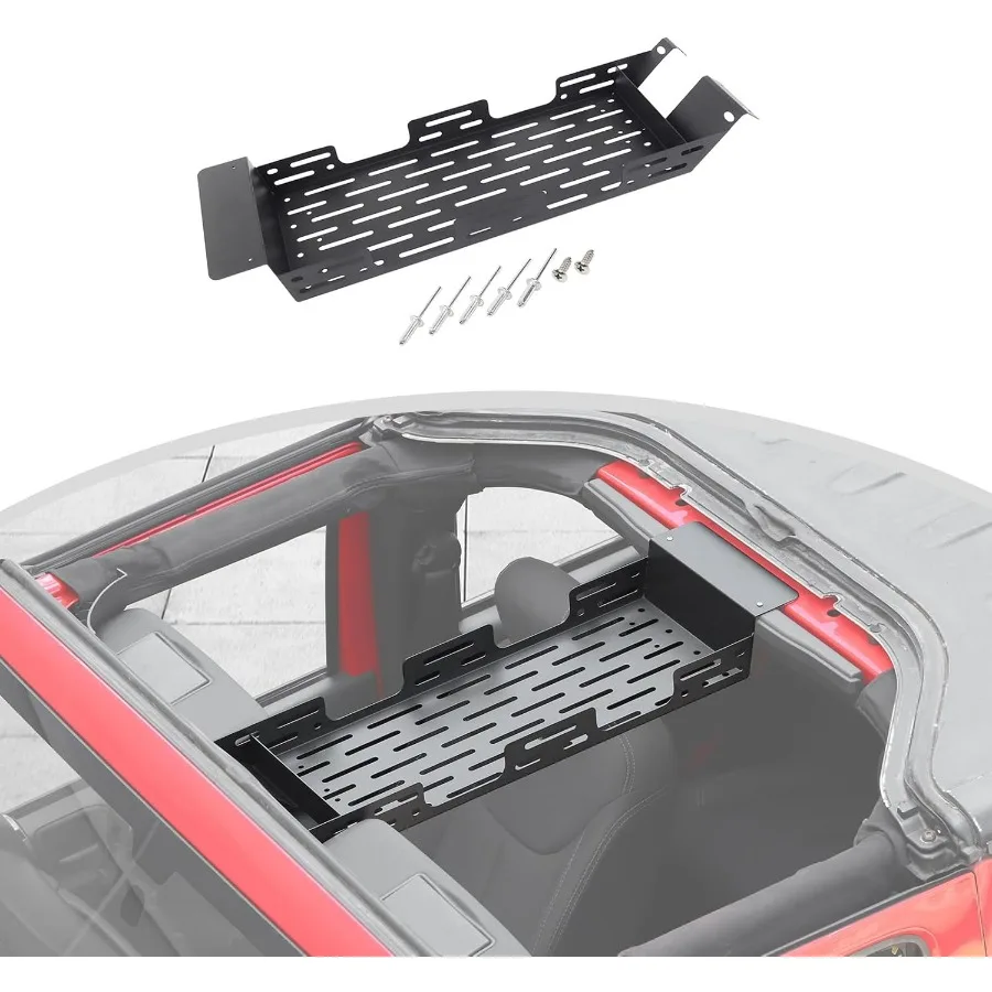 

Багажник на крышу, аксессуары для панели Molle для Jeep Wrangler JK JKU 20072018 годов, прочное решение для хранения грузов с модульной отделкой