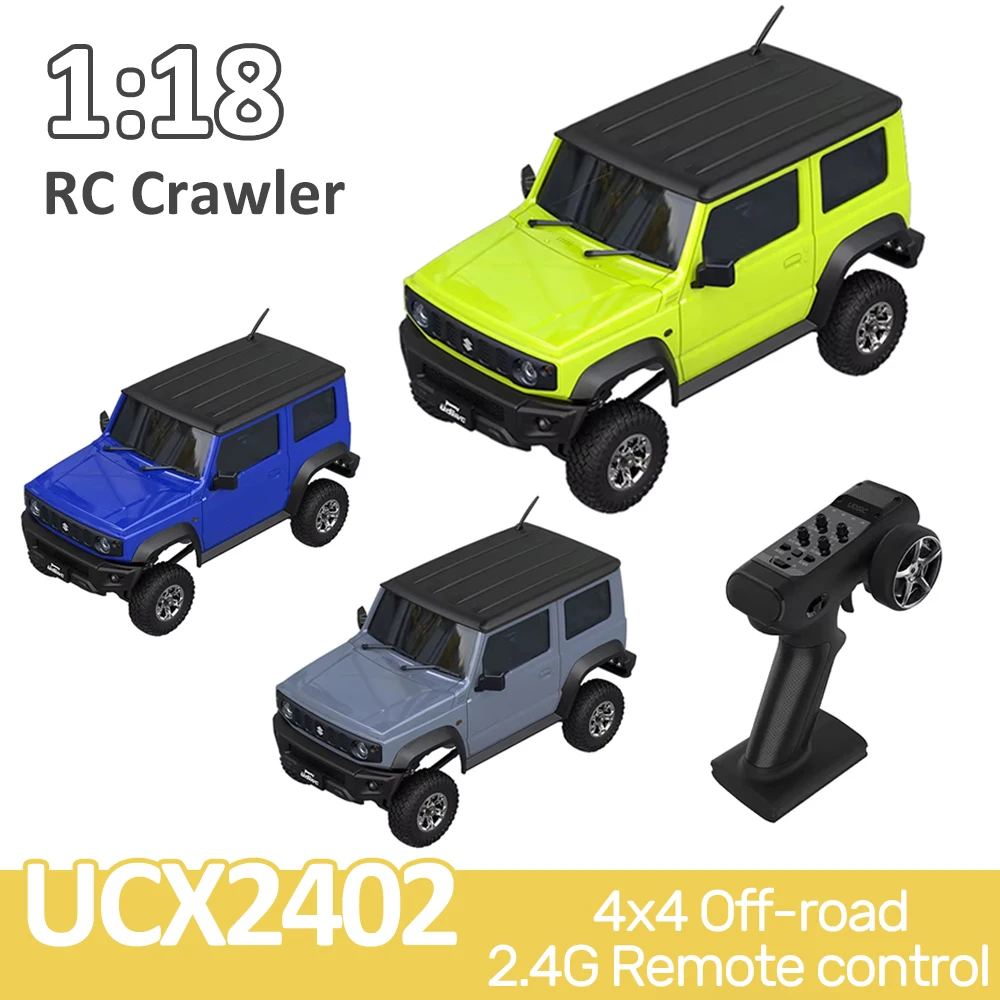 

Модель UDIRC 1/18 Радиоуправляемый автомобиль UCX2402 4WD Внедорожный гусеничный пульт дистанционного управления с обратным коробкой передач Моделирование RTR Альпинистский автомобиль Игрушки
