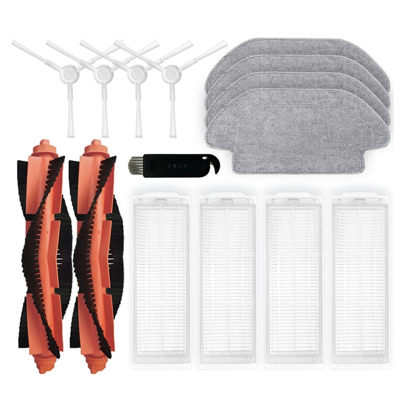 

For Xiaomi Robot Vacuum S12 B106GL Main Side Brush Hepa Filter Mop Pad Replacement Spare Parts