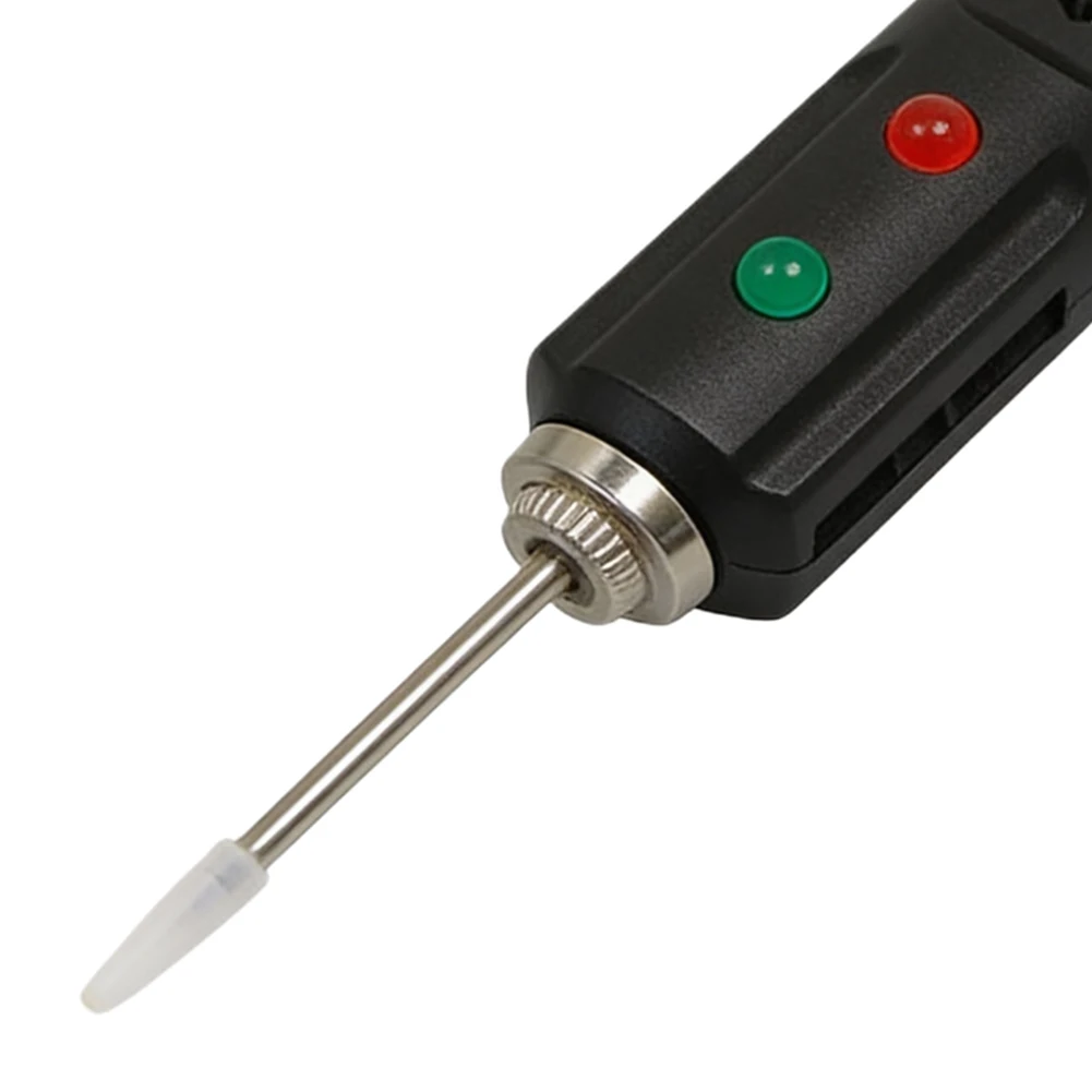 6-24V Voltage Test Pen Metal Plastic Probe Head Tester For Automobile Electrical Equipment Live Neutral Wire Detection Tool