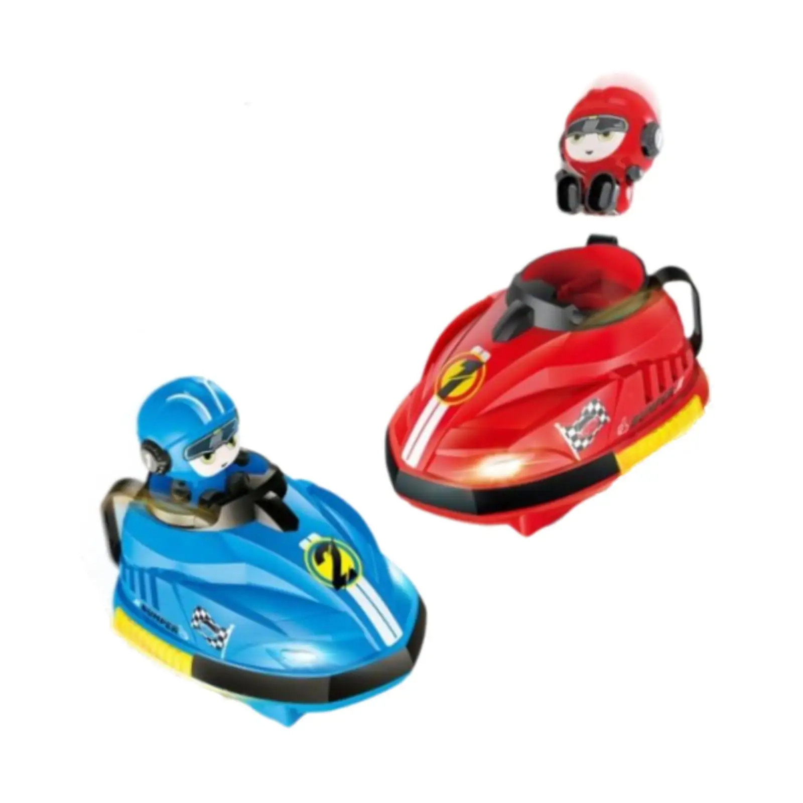 Voiture pare-chocs télécommandée avec lumière itude, pour enfants de 3, 4, 5, 6 ans et plus