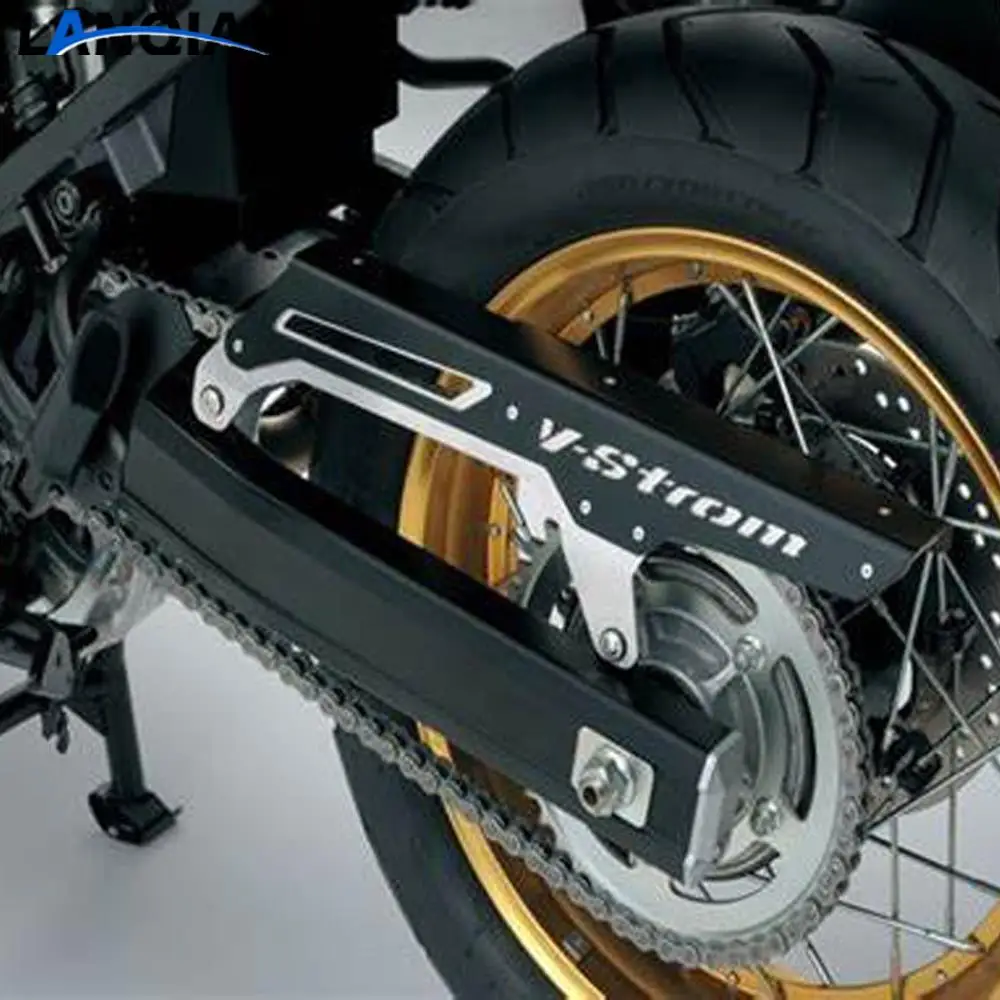 

FOR Suzuki DL650/V-Strom 650 2004 2005 2006 2007-2020 Chain Protection Cover Guide Wheel Slide Sprocket Chain Guard Protection
