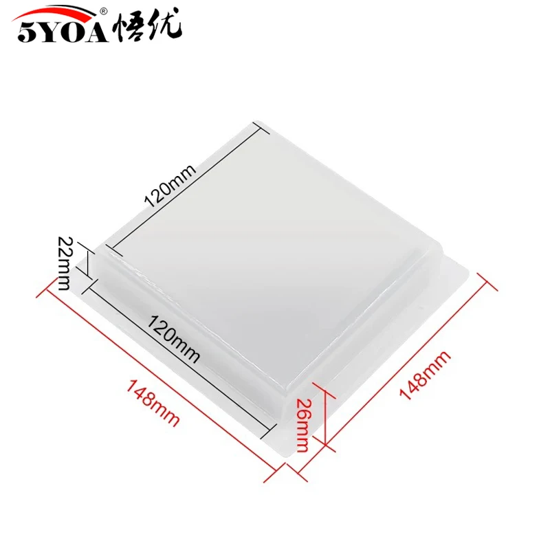 5YOA Transparent Rain Cover For Access Control Machine Device Durable Sunscreen Case Dustproof Waterproof Shell