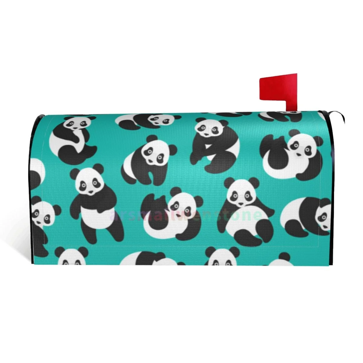 Cute Panda Mailbox Cover Wrap Standard Size Welcome Home Garden Outdoor Decoration Post Letter Box Cover