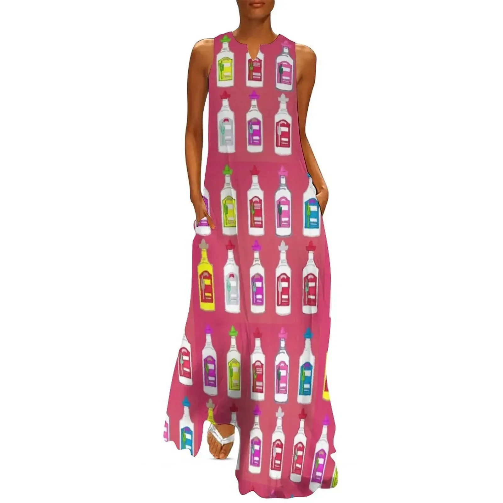 

Tequila Long Dress clothes Woman dresses Cocktail of dresses luxury dress Dress