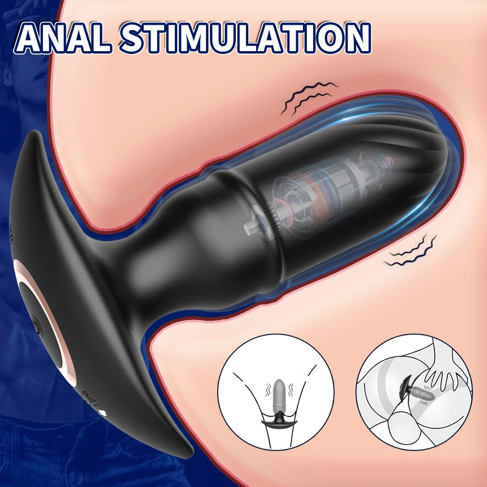 جديد شرجي ألعاب جنسية للرجال والنساء تهتز بعقب المكونات الشرج دسار هزاز مع 10 ترددات APP سيليكون جهاز تدليك للبروستاتا