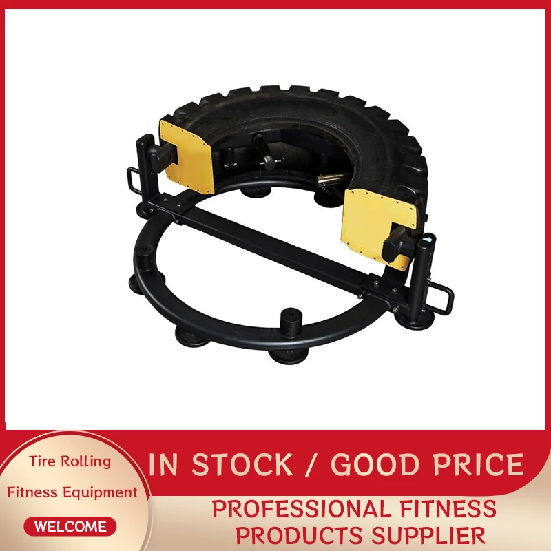 Amazing fitness equipment   Weight-Bearing Physical Strength Training Fitness Tire Flip Machine