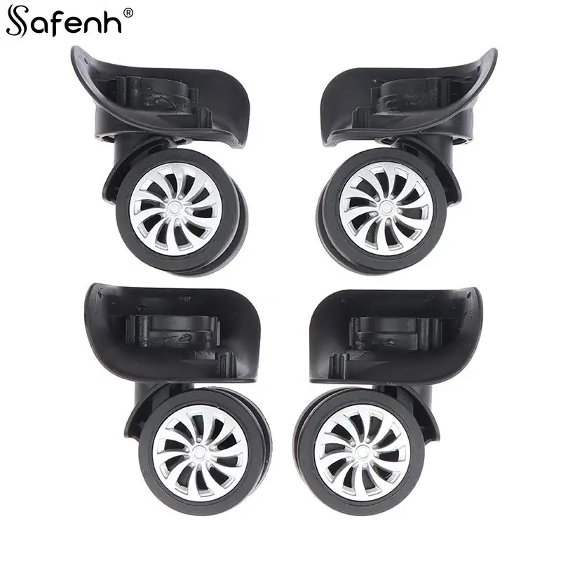 2/4pc Trolley Case Luggage Wheel Universal Travel Suitcase Parts Accessories High Quality Rubber Luggage Wheel Replacement Wheel