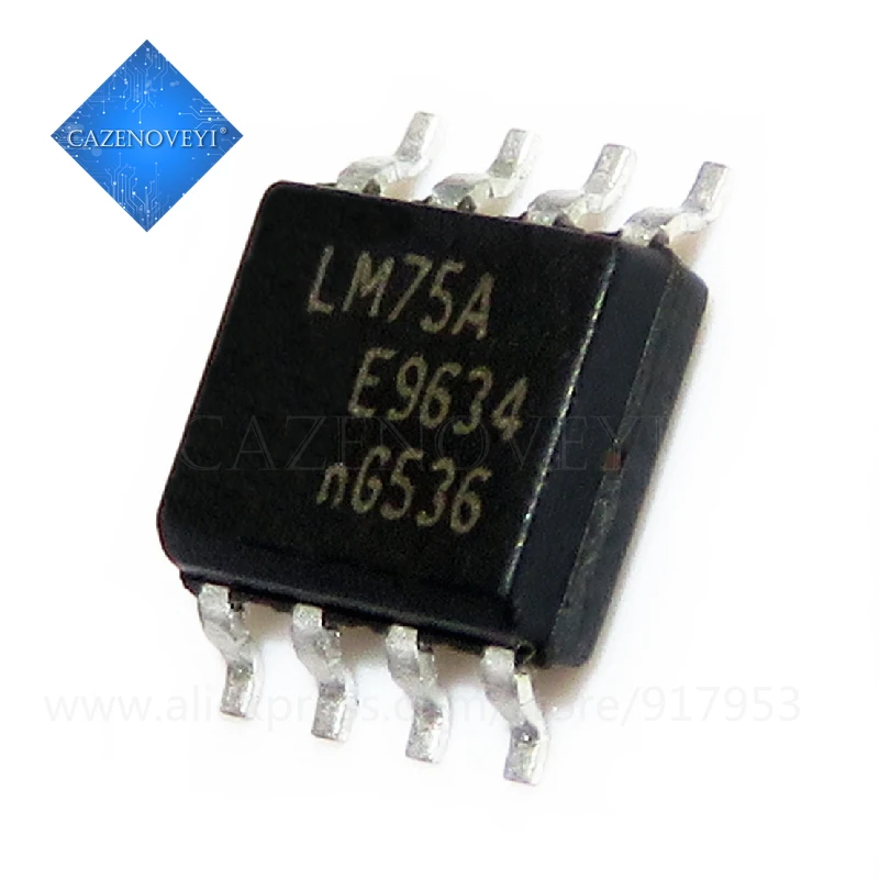 High quality seller 10pcs/lot LM75CIM3 LM75AD LM75A LM75 SOP-8 In Stock