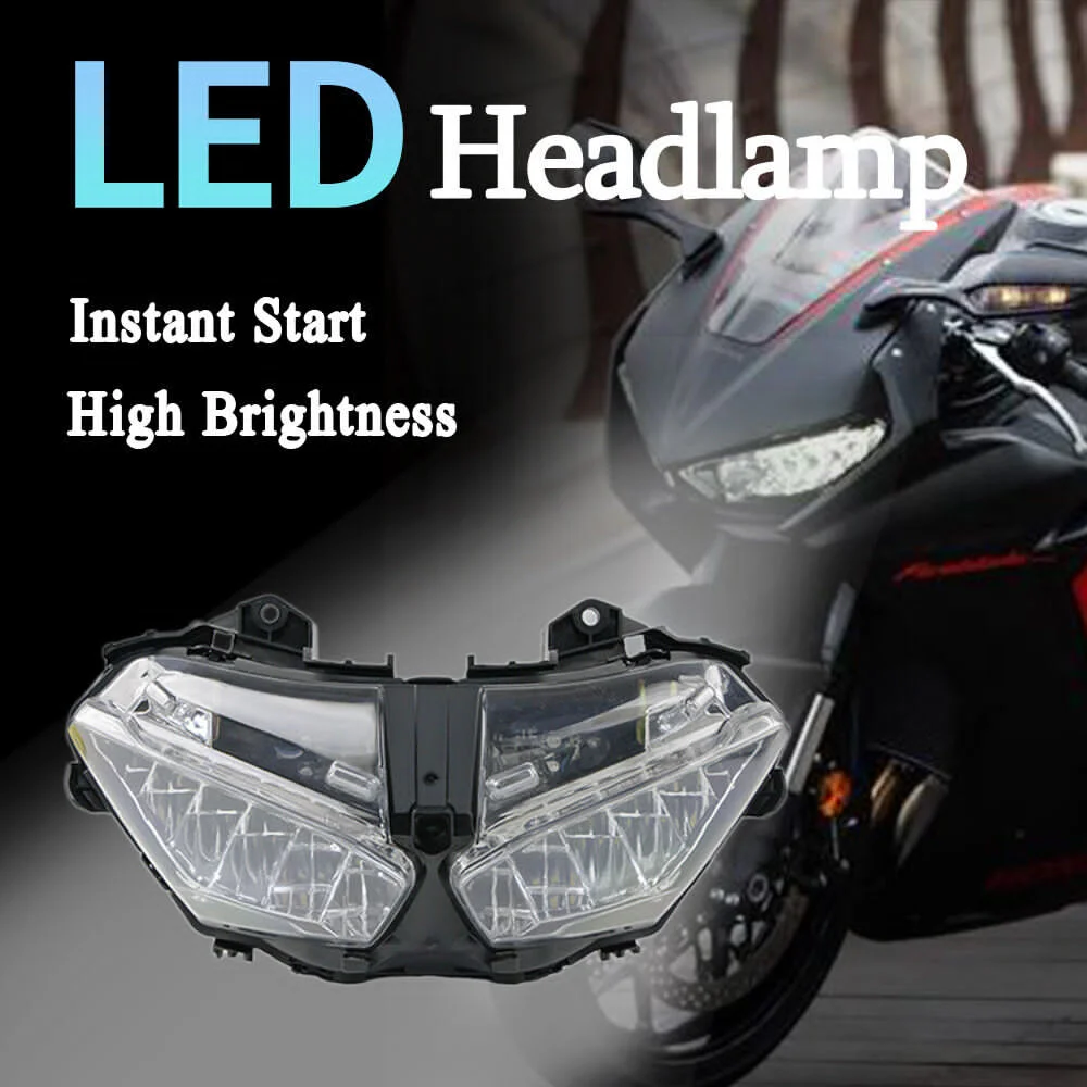 

Motorcycle Headlight Fit For Honda CBR1000RR CBR1000RR-A 2017 - 2019 Front LED Head Light Headlamp CBR 1000 RR SP 2018
