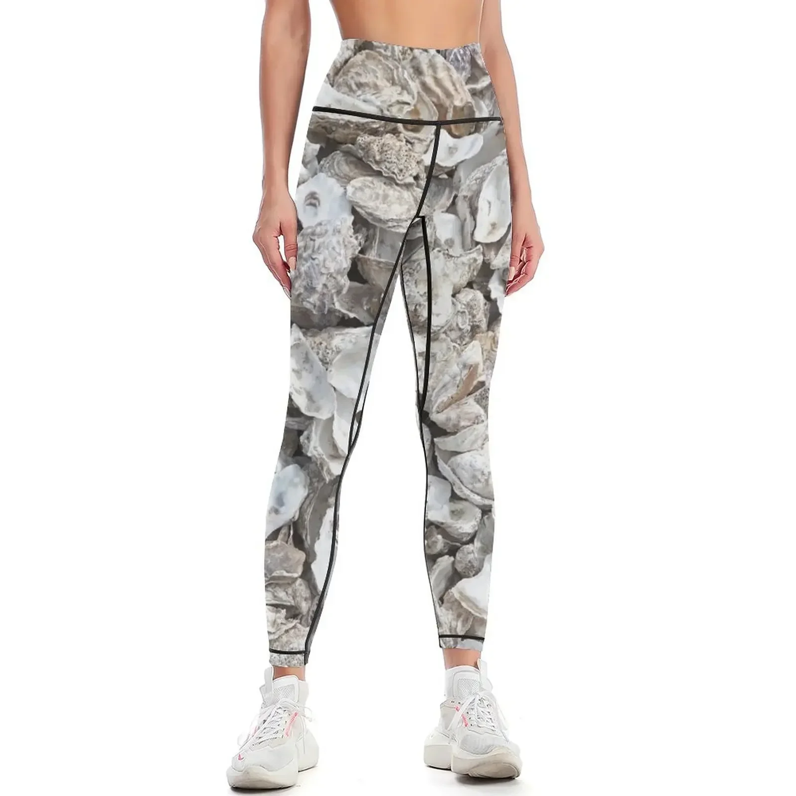 Oyster shells Leggings harem pants Fitness clothing sport legging leggins push up woman Womens Leggings