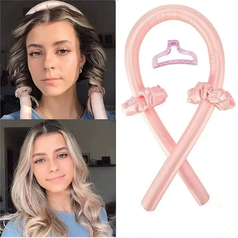 Clearance_Woman Heatless Curling Rod Heatless Hair Curls Headband Make Hair Soft Shiny Hair Curler Hairdressing Tools Accessorie image 2