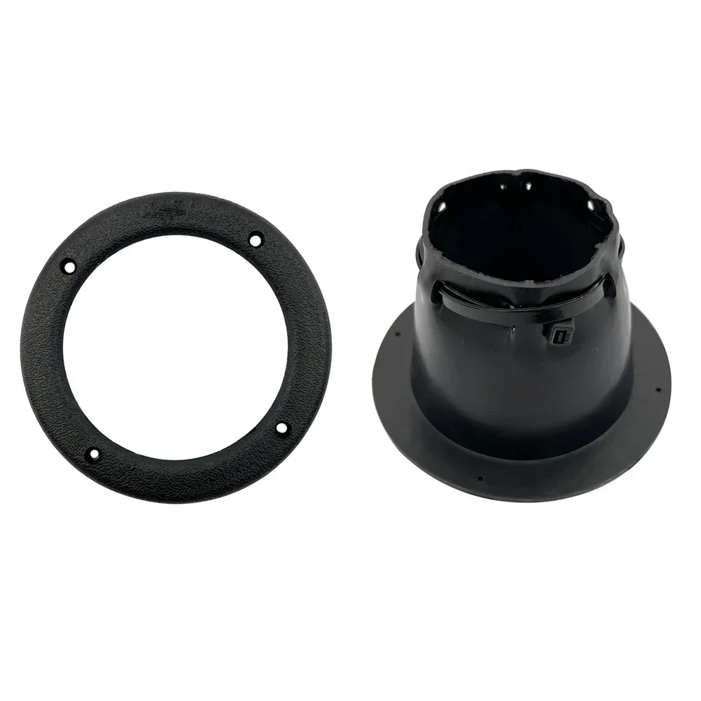 Black Boat Cable Boot Marine Transom Boat Steering Cable Boot Motorwell With Wire Tie Dia120mm Boat Accessories