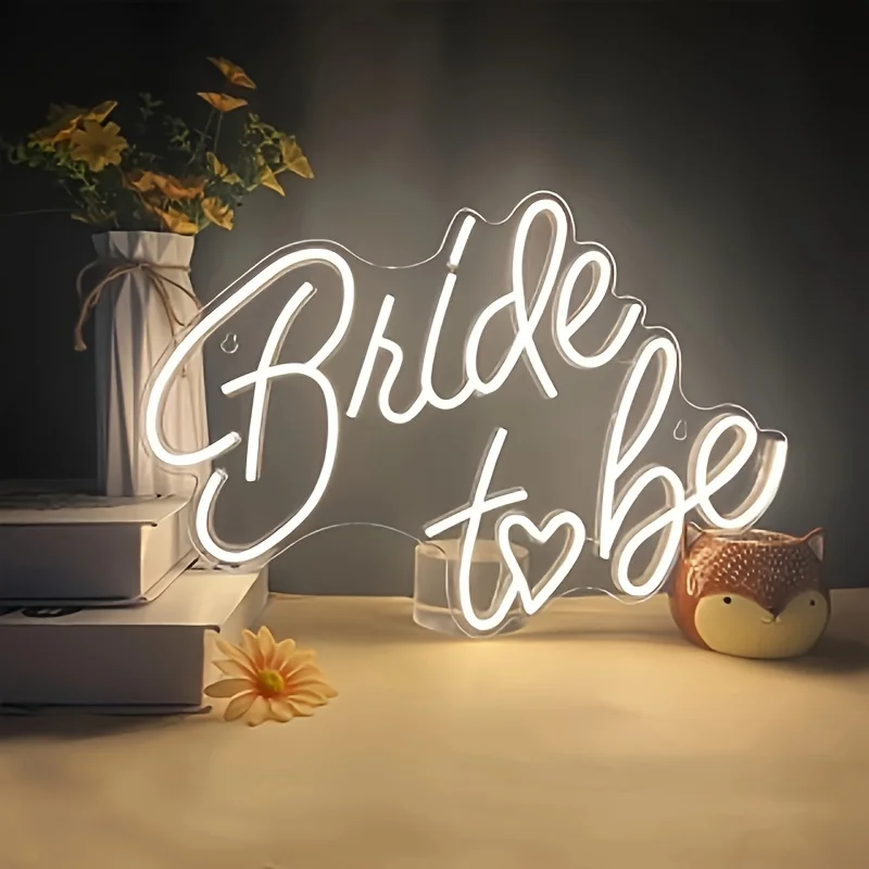 

Неоновые вывески «Brides Become», теплые белые светодиоды для девичников, подарки на помолвку, декор для свадебных вечеринок и фонов для фотосессий