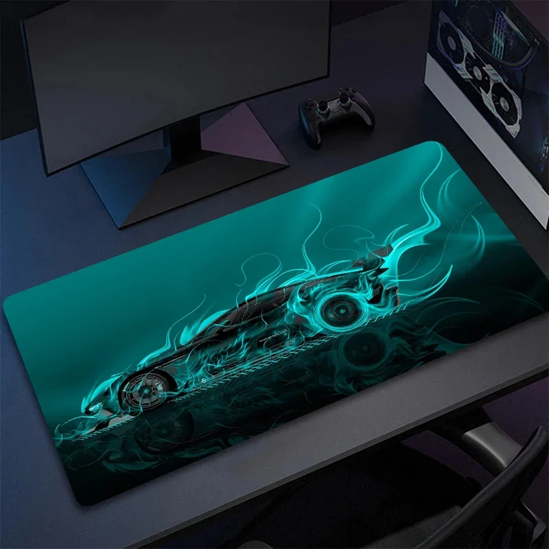 Aston Martin Mousepad 900x400 Diy alas komputer game alas Mouse Mobil Aksesori Meja Gamer Teclado Kawaii alas meja kantor