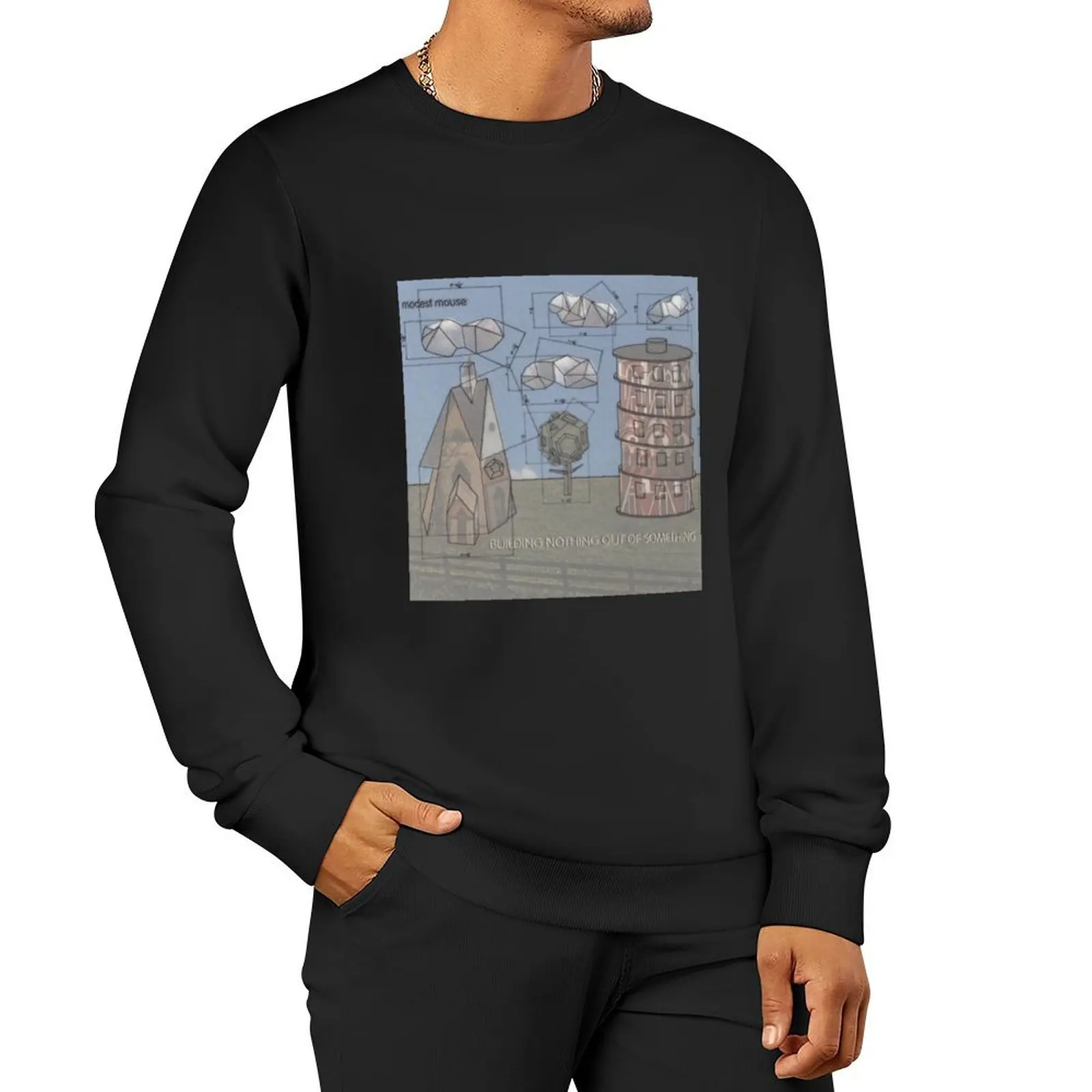 Modest Mouse building nothing out of something 3 Pullover Hoodie autumn clothes anime clothing new sweatshirt