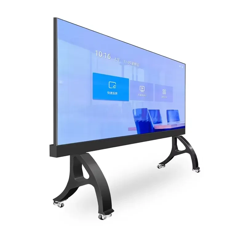 Led TV Screen Board Remote Control Movable Indoor Led Display for Meeting Room