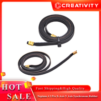 Neptune 4,3 Pro X-Axis Y Axis Synchronous Rubber GT2 Width 6mm Timing Belt Fit Neptune 4,3 Max Neptune 4 3 Plus 3D Printer Belt