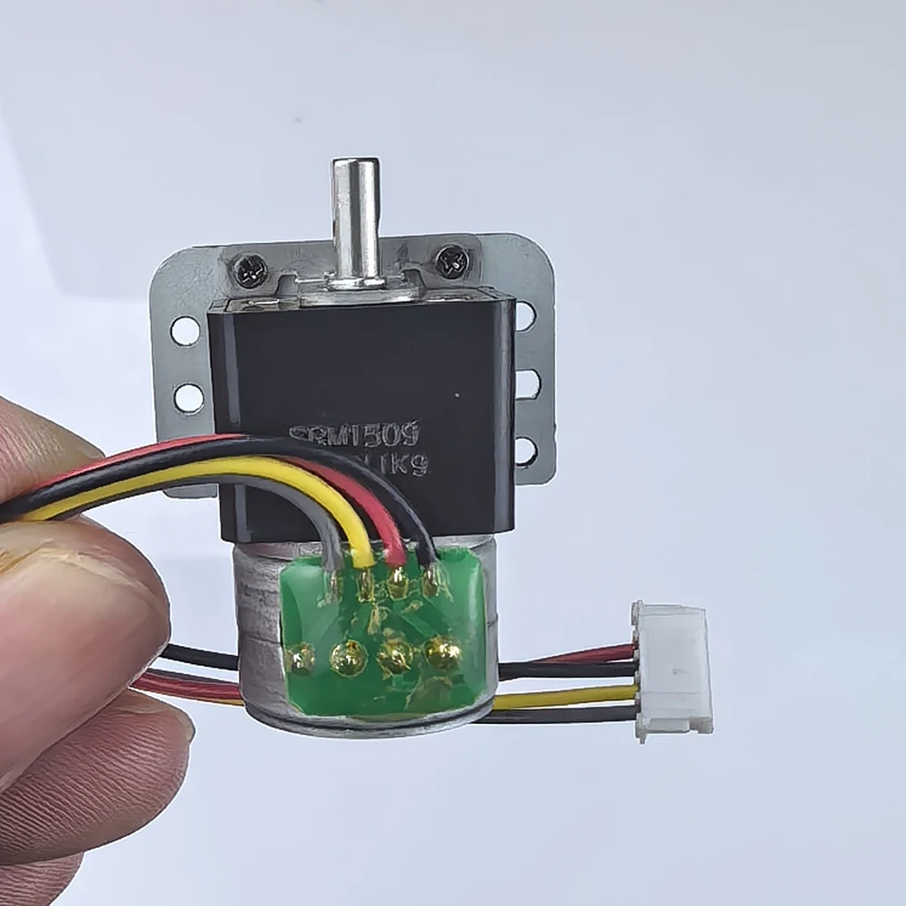 Micro 15mm Steppping Motor DC 5V 6V 2-Phase 4-Wire Mini Full Metal Geaxbox Gear Stepper Motor For monitoring cameras