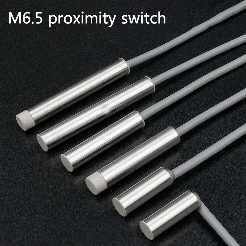 PARMA sensor Φ6.5 proximity switch sensor Circular three-wire DC24V12v metal induction switch PNP/NPN, NO/NC