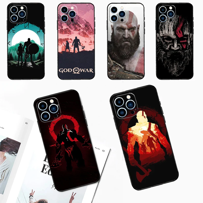 God of War Case For Realme 11 10 12 13 14 15 16 Pro Plus C55 C71 C65 C67 C63 C61 C53 C35 C75 GT7 GT8 Pro