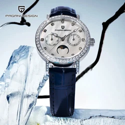 2024 New PAGANI DESIGN Luxury Womens Watches Quartz Watch Fo Women Exquisite Ladies Watch Gift Clock Leather Fashion Reloj Mujer