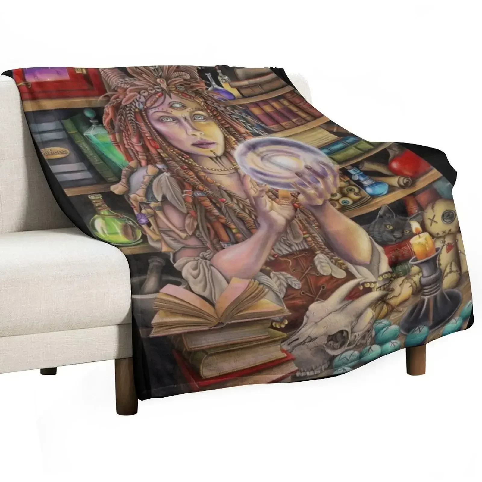 

The Seer Throw Blanket Beach for babies Retros Luxury Thicken Blankets