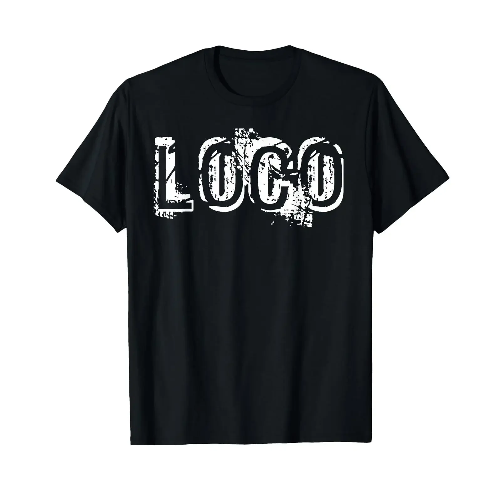 LOCO T Shirt vintage Washed Top For Everyday Wear fashion graphic Breathable streetwear Versatile Unisex homme designer clothes
