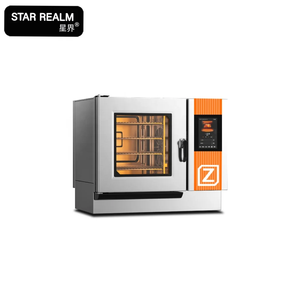 Professional Commercial Combi Oven Airfryer Function Multi Cooking Equipment with High Performance Fan and Stable Module Board