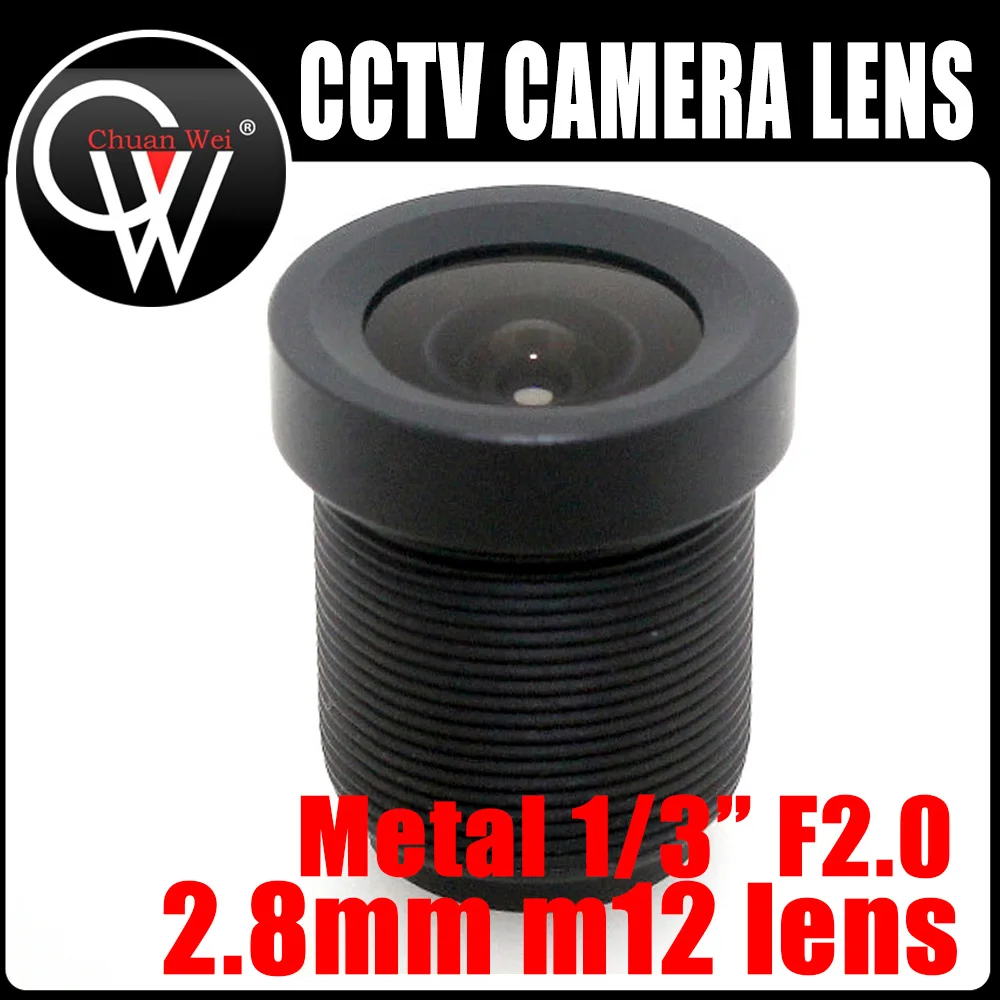 

New 2.8mm CCTV Lens 115 Degrees Fixed Board Camera LENS For CCTV Security Camera Free Shipping