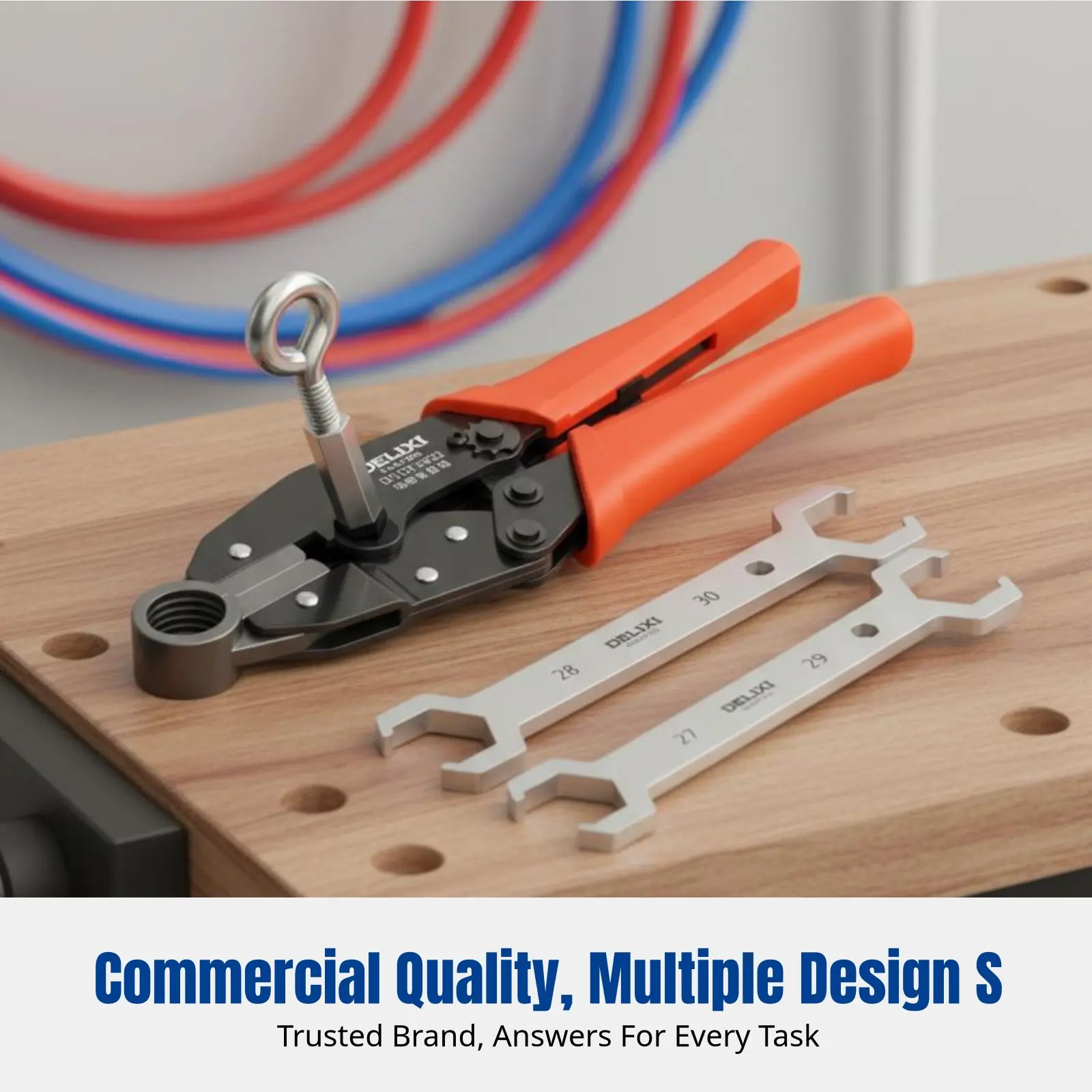 

Fitting Pressing Pliers Wrench, Ratchet Mechanism, Large Opening, Easy Dismantling Tool