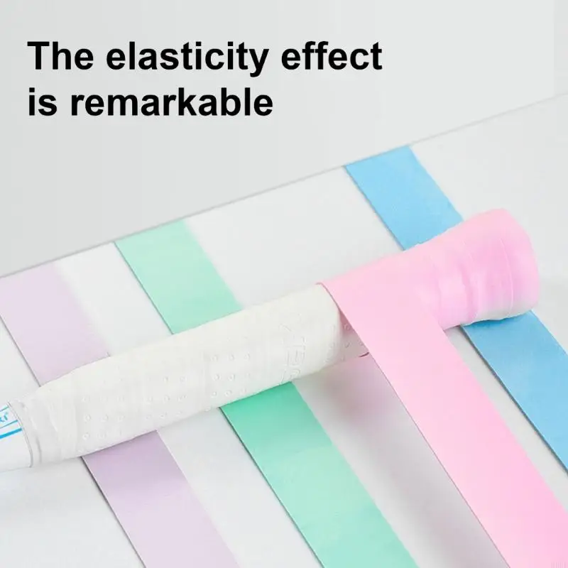 

652F Tennis Rackets Grip Tape Antislip Squash Rackets Grip Tape Water Absorbent Rackets Sweat Band Badminton Racket Wrap Tape