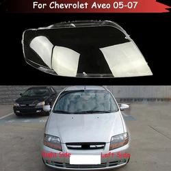 Car Headlamp Lamp Cover Glass Lamp Shell Headlight Cover Transparent Lampshade Lampcover For Chevrolet Aveo 2005 2006 2007